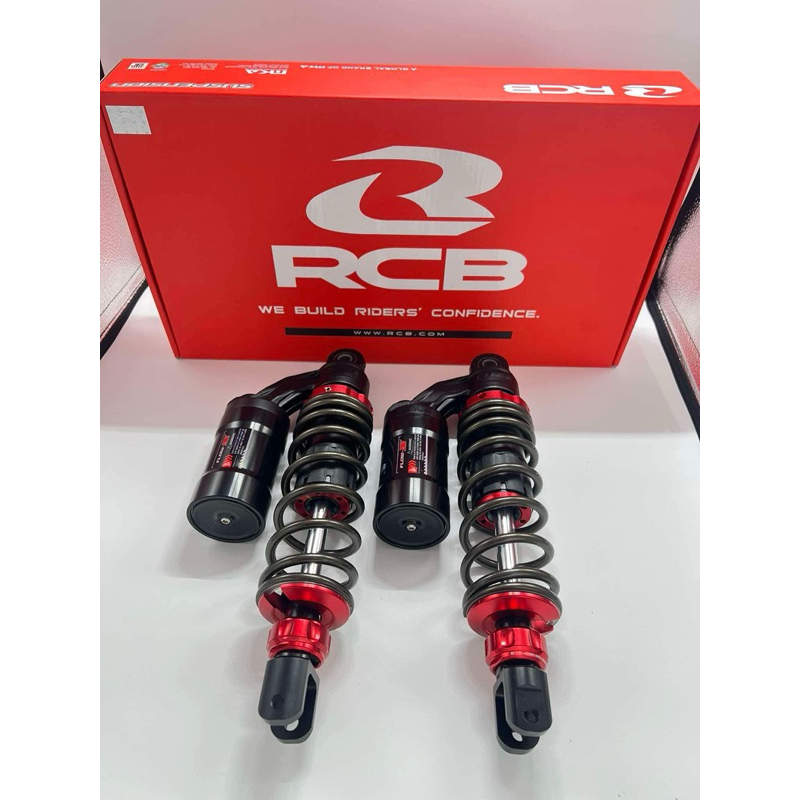 RCB FLOW-S DUAL SHOCK 305MM FOR YAMAHA NMAX V2 & YAMAHA AEROX V1/V2/V3 ...