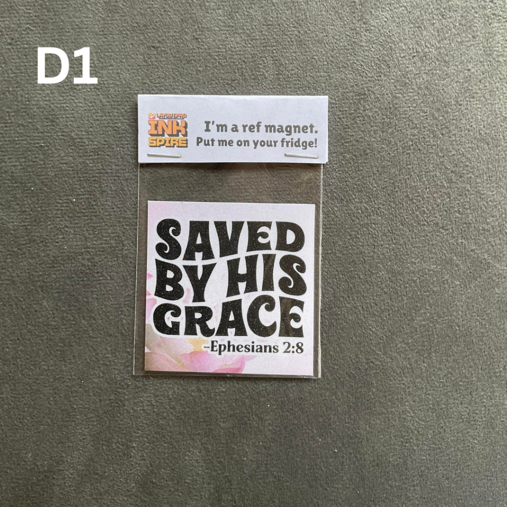 Ref Magnet - Bible Verse / Customized Ref Magnet 1pc | Shopee Philippines