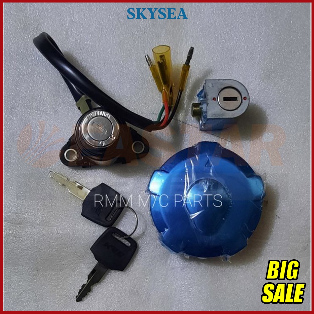IGNITION SWITCH SET WITH TANK CAP/KEY SET TMX125 ALPHA | Shopee Philippines