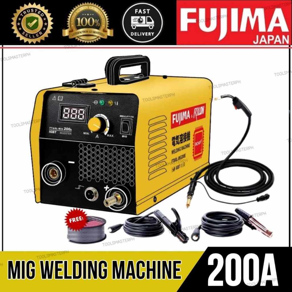 FUJIMA JAPAN RILON 200A Mig Inverter Welding Machine IGBT Technology ...