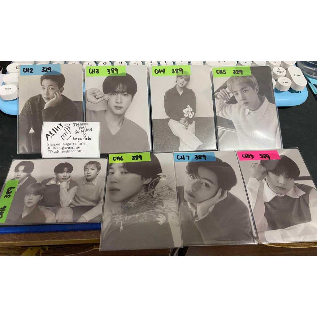 OFFICIAL MONOCHROME MINI PHOTOCARDS | Shopee Philippines