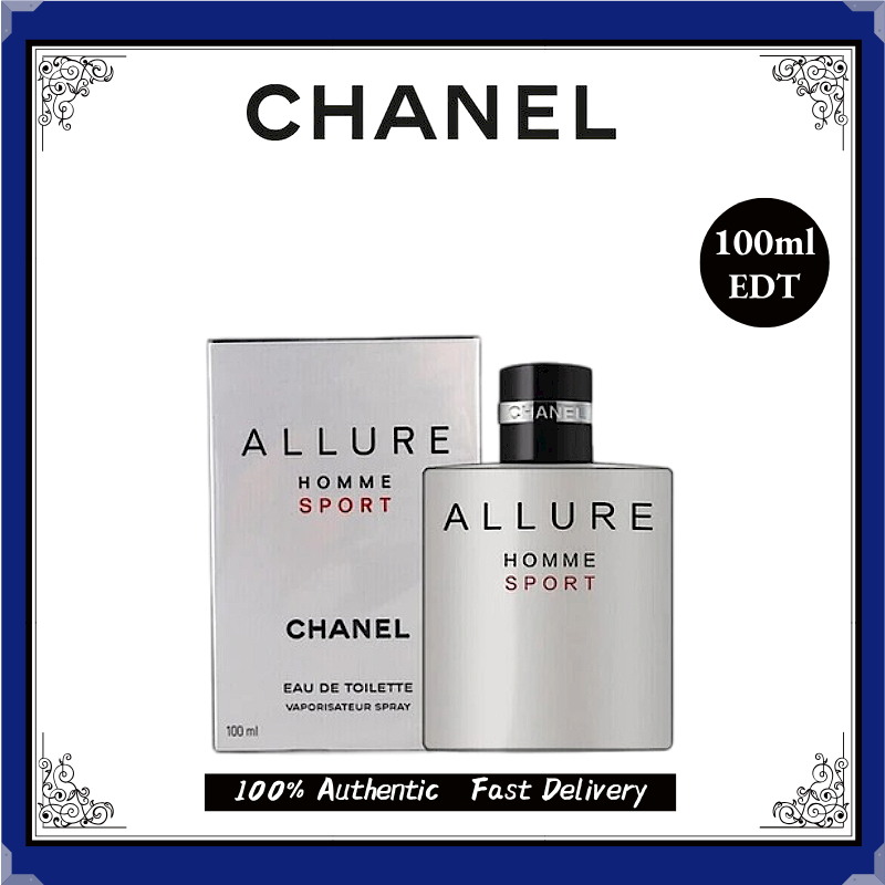 CHANEL ALLURE HOMME SPORT online Men's Cologne 3.4oz 100ml Spray Eau de Toilette New ha