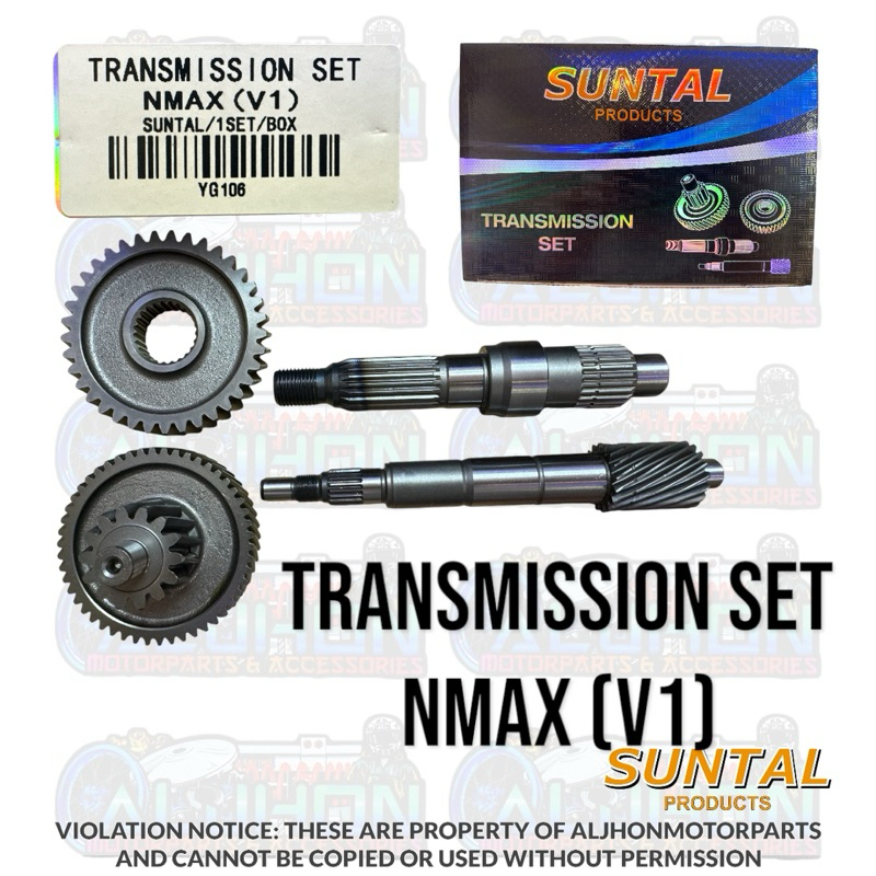 SUNTAL TRANSMISSION SET NMAX V1 | Shopee Philippines