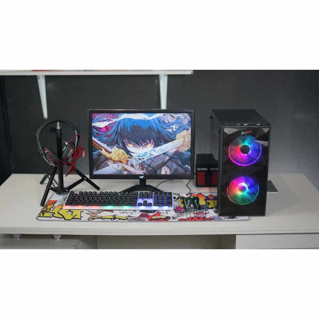 BRANDNEW COMPUTER SET INTEL CORE i5 12TH GEN 8GB 240GB SSD 19 INCHES ...