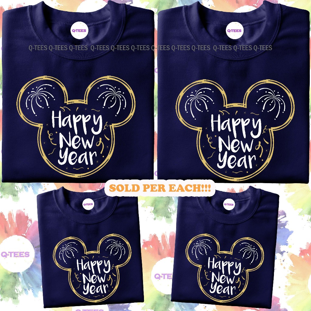 Mickey Mouse Happy New Year future dusk color of the year 2025 Family ...