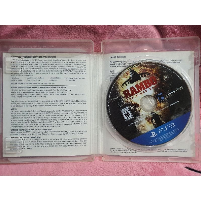 Rambo The Video Game [Rare PS3 Game] #PS3Game | Shopee Philippines