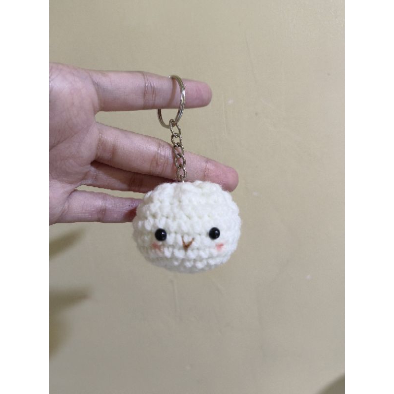 Crochet Cute Bao Keychain |SKYarn.ph BUY 3 TAKE 1 | Shopee Philippines