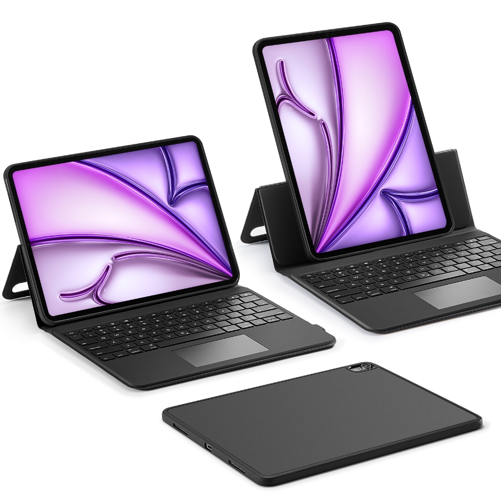 ESR Ascend Keyboard Case for iPad Air 13 (2024) with Fully Adjustable