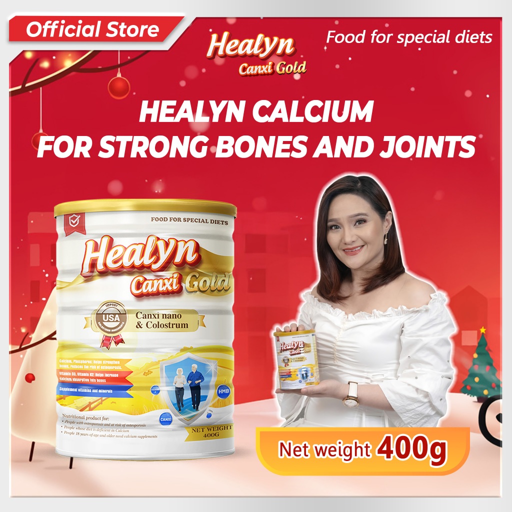 Healyn Canxi Gold Milk (BUY 3 GET 1HEALYN+1GIFTS) prevents osteoporosis ...
