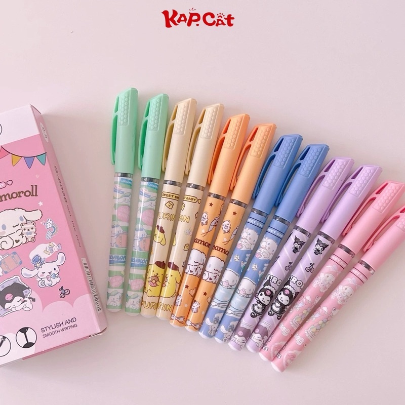 KAP.CAT G-8028 GEL PEN 12PCS SCHOOL SUPPLIES | Shopee Philippines