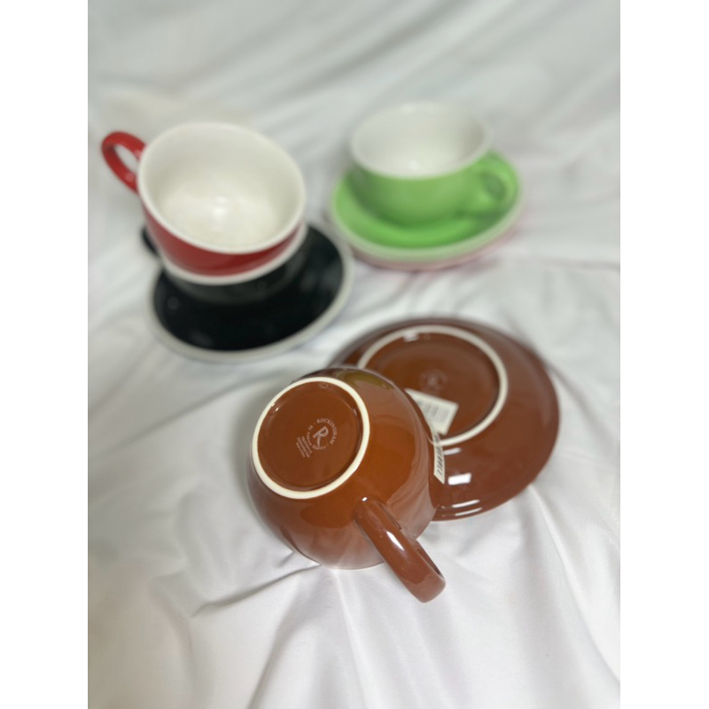250ml Ceramic cup and saucer Latte art coffee cup and saucer special ...