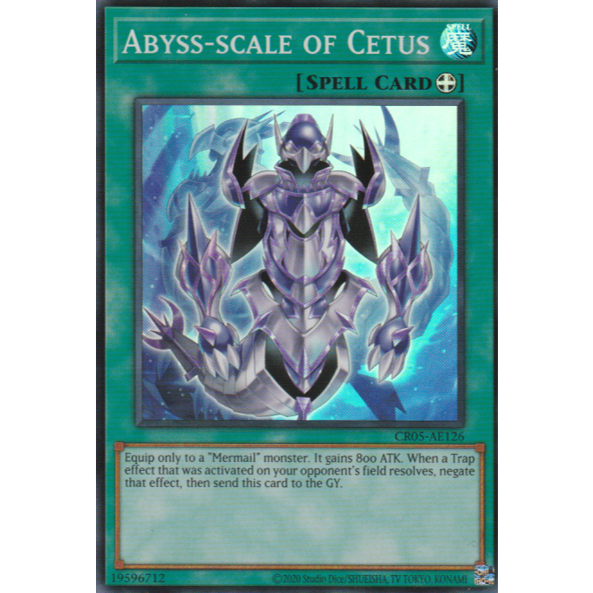 CR05-AE126 Abyss-scale of Cetus (SR) | Shopee Philippines