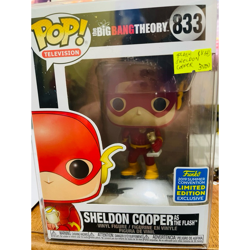 Big Bang Theory Sheldon Cooper As Flash#833 2019 Surmmer Convention 