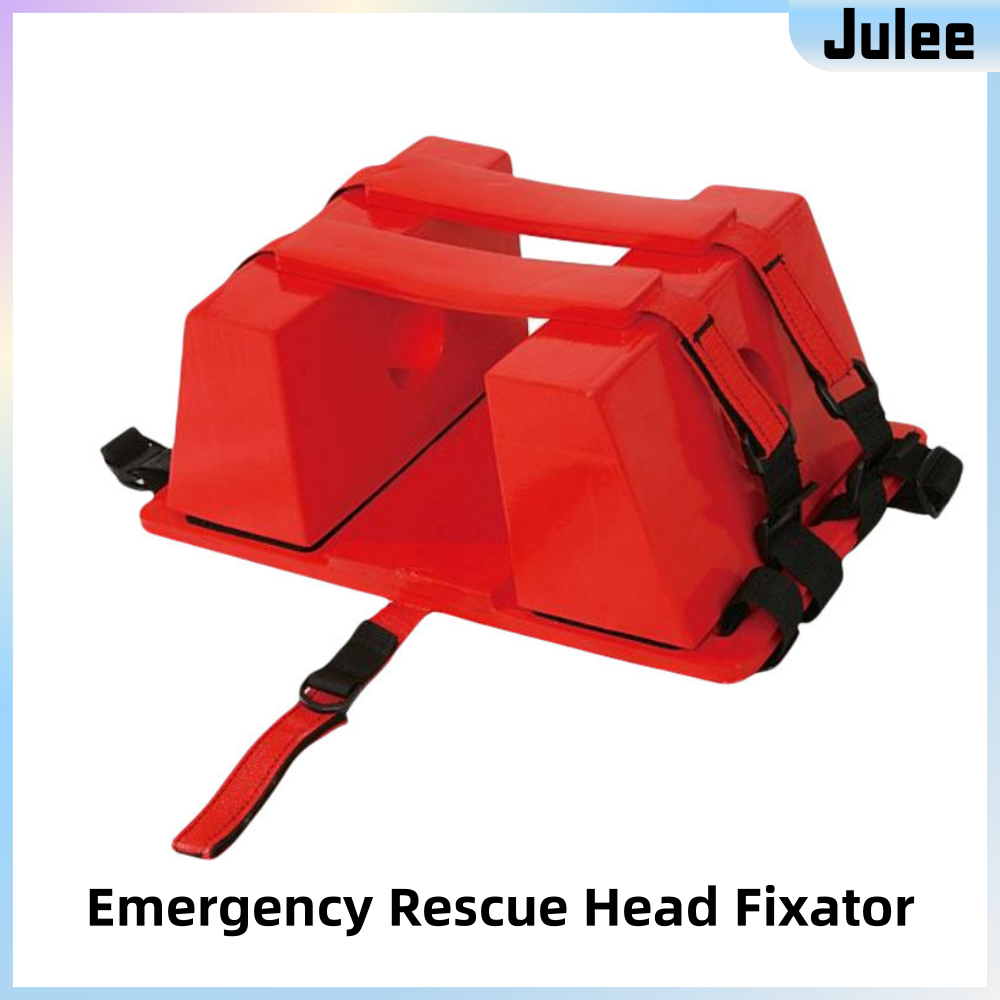 Emergency Head Immobilizer - NBR Water Rescue Head Fixator For Spine Board Stretcher