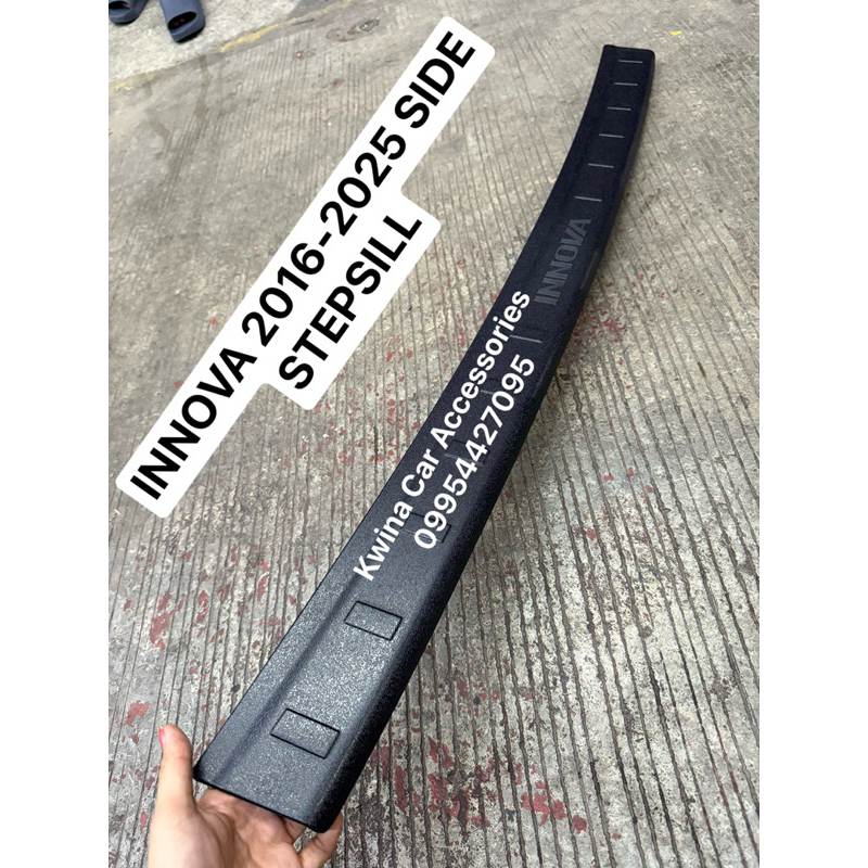 INNOVA 2016-2025 REAR STEPSILL ALL BLACK | Shopee Philippines