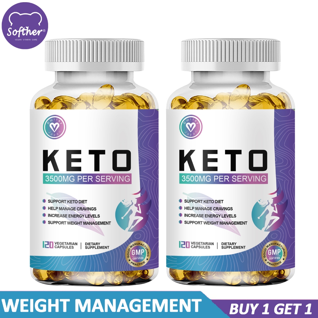 Softher Keto Capsule Boost Metabolism Burn Fat Supplement upport Keto ...