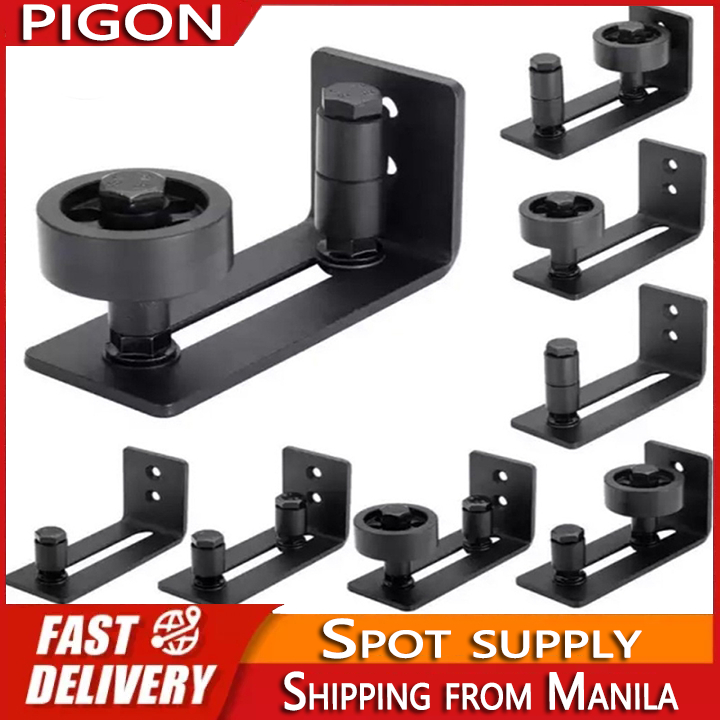 Carbon Steel Adjustable Black Powder Coated Bottom Floor Guide Stay ...