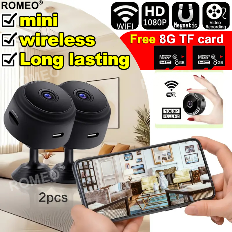 Nanny Cam Wireless Camera Connect To Phone Too Small To See A9