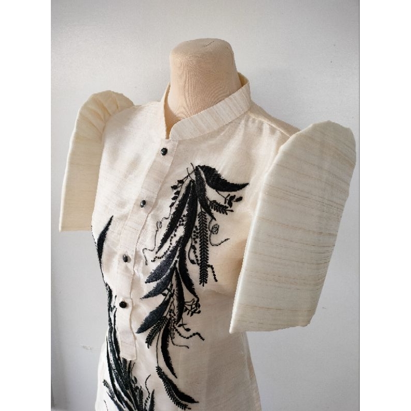 Modern Filipiniana graduation pictorial ladies dress BARONG Marian ...