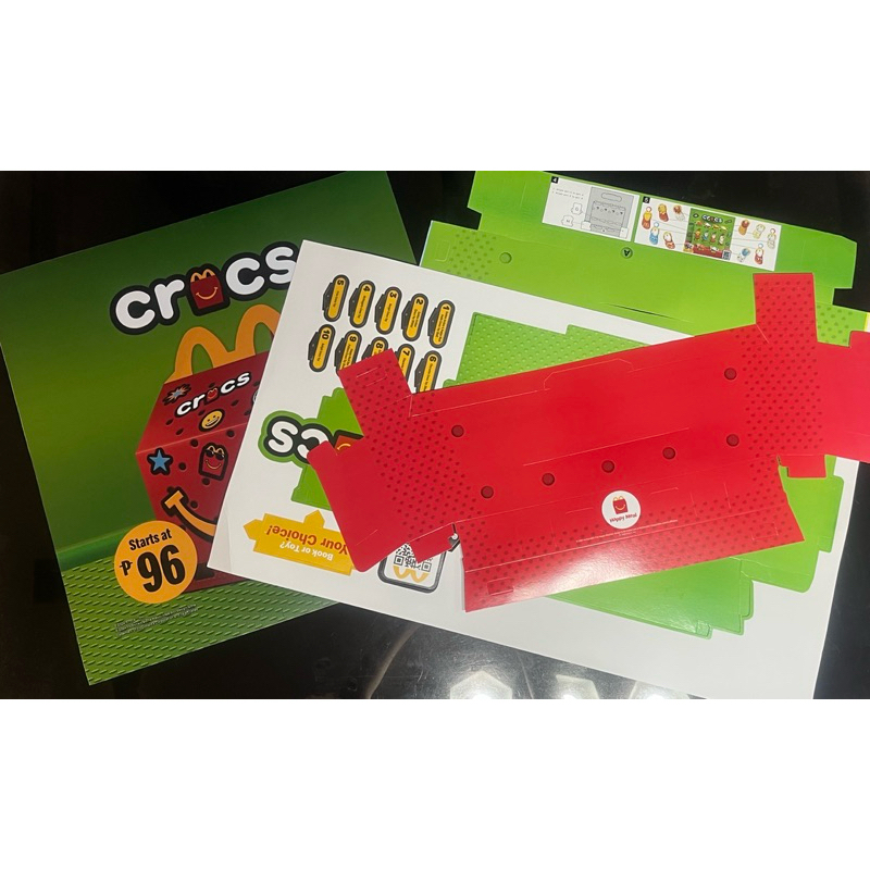 McDonald’s Crocs Happy Meal Display Stand and Light Box Display ...