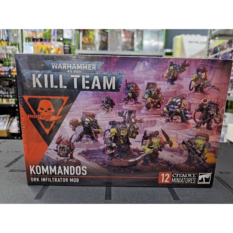 Warhammer 40,000 Kill Team Kommandos Ork Infiltration Mob | Shopee ...