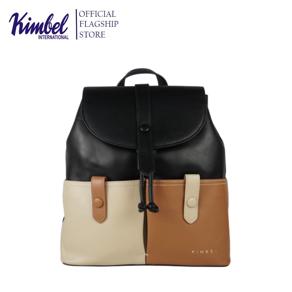 KIMBEL HGZB7126 Backpack Synthetic Leather | Shopee Philippines