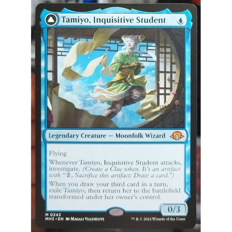 Tamiyo, Inquisitive Student (Magic the gathering) | Shopee Philippines