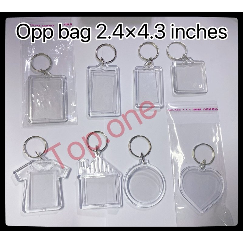 100pcs OPP transparent with Adhesive Clear Plastic Poly Bag for ...