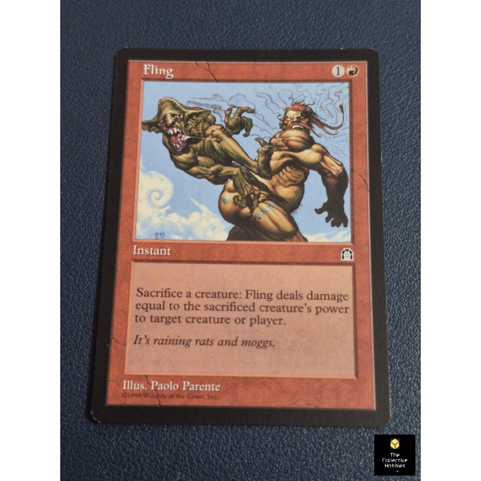 Magic the Gathering - MTG Card Game - Fling - [RED] / [ID: RB1] | Shopee  Philippines