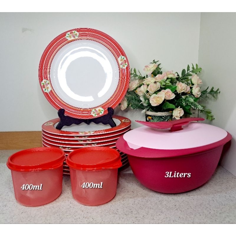 Tupperware Dinner Plates Set | Shopee Philippines