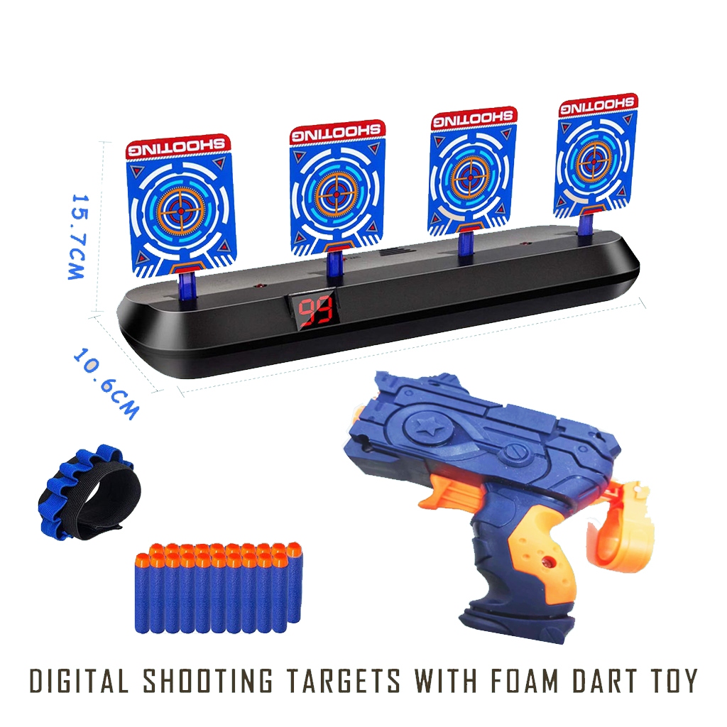 Electric Scoring Auto Reset Shooting Digital Target With Sound And ...