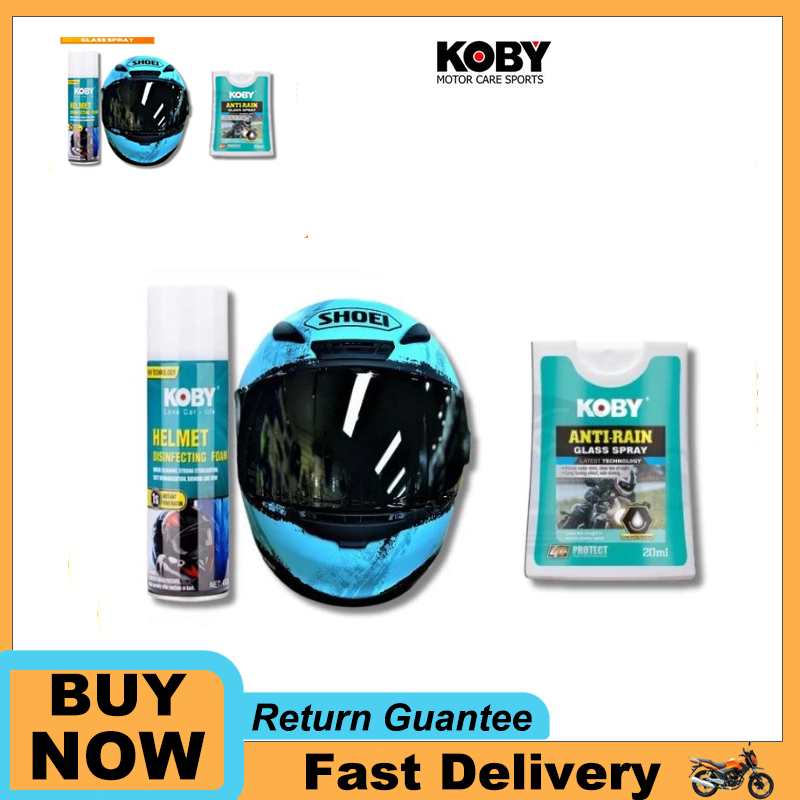 KOBY HELMET DISINFECTING SPRAY FOAM 450ml SPEEDMOTO | Shopee Philippines