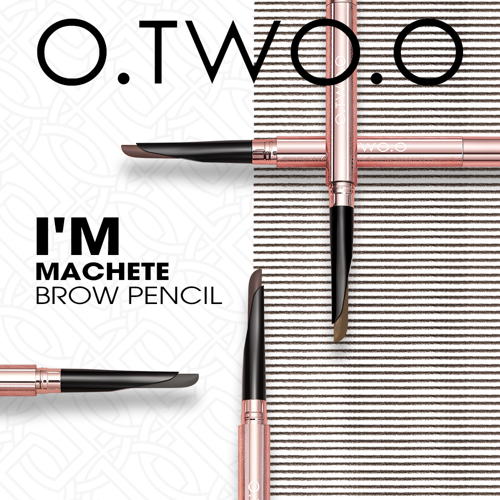 O.TWO.O Eyebrow Pencil Waterproof Long Lasting 24H Natural Smooth Wild Eyebrows Makeup