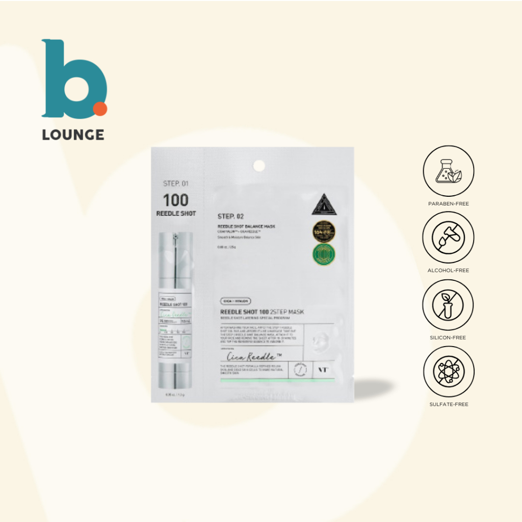VT Cosmetics VT Reedle Shot 100 2-Step Mask (1ea) | Shopee Philippines