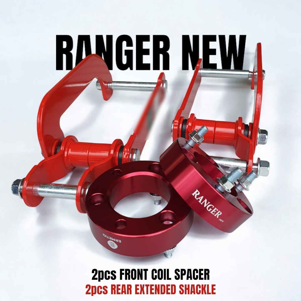 Ford Ranger 2012 to 2026 Quick lift Kit COIL SPACER / SUSPENSION SPACER ...