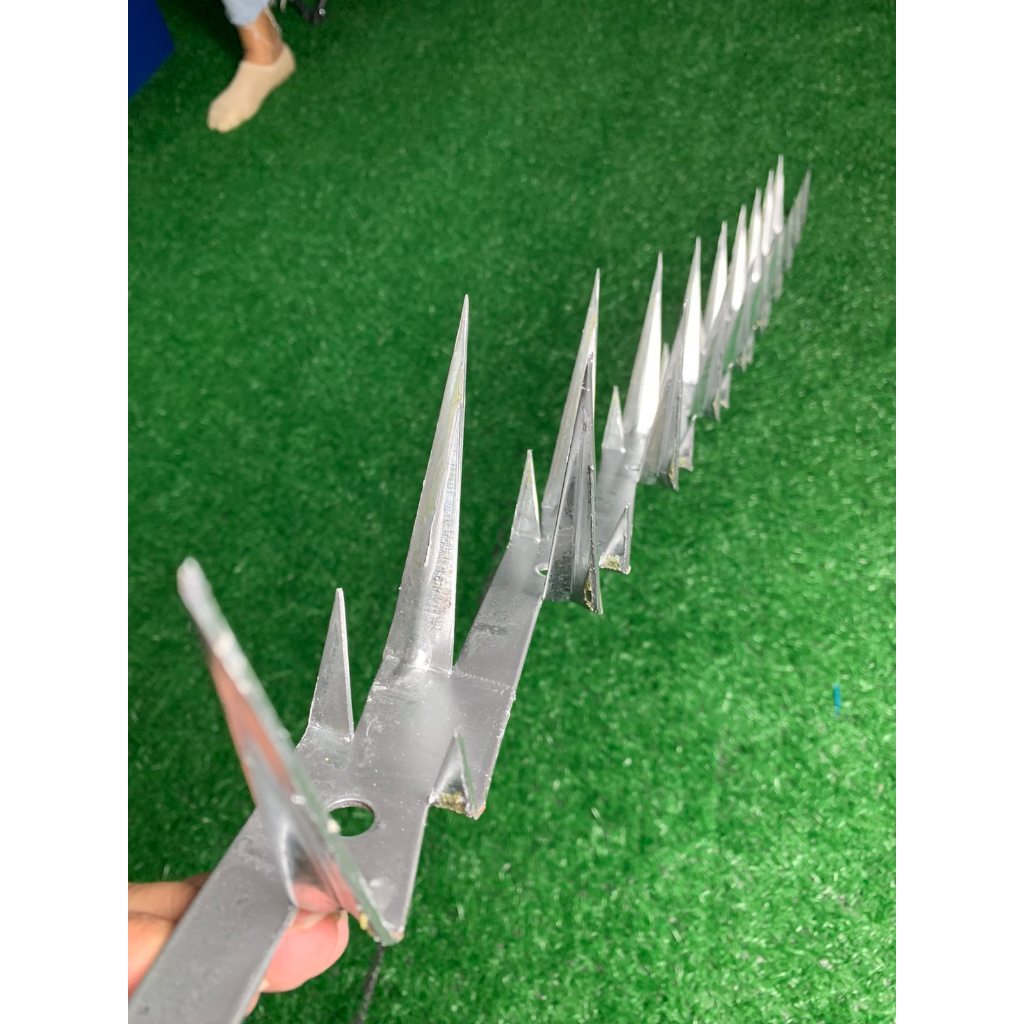Anti climb Sharp Wall Spike on top of Wall and Fence | Security Spikes ...