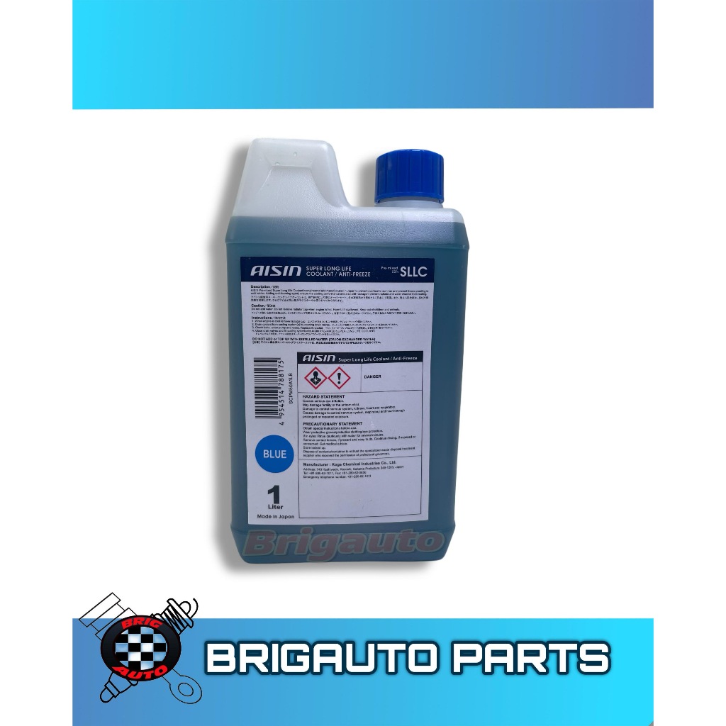 Aisin Super Long-Life Coolant/Anti-freeze Ready to Use 1L (Blue ...