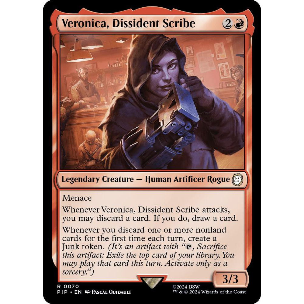 Veronica, Dissident Scribe - Universes Beyond: Fallout (PIP) | Shopee ...