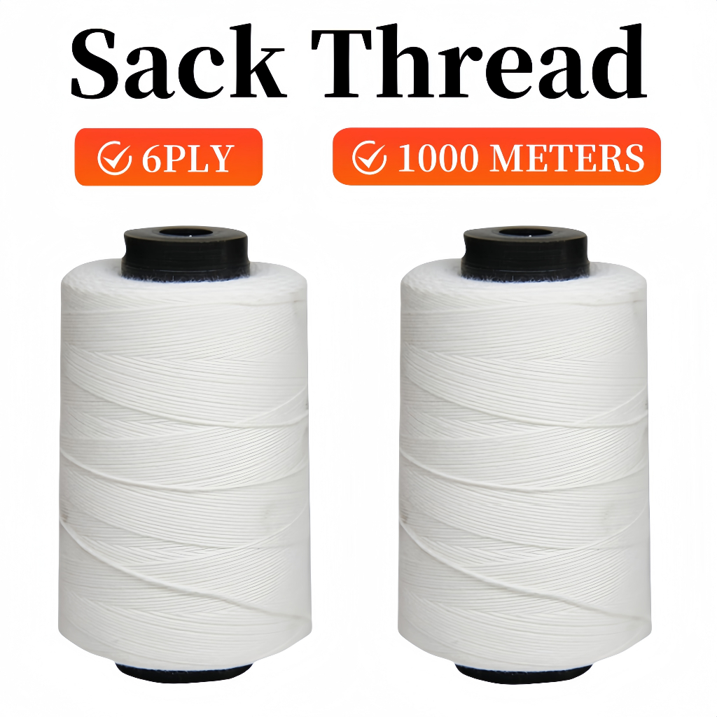 Bag Closer / Sack Thread - 6ply - White - 180Grams / 1000 Meters ...