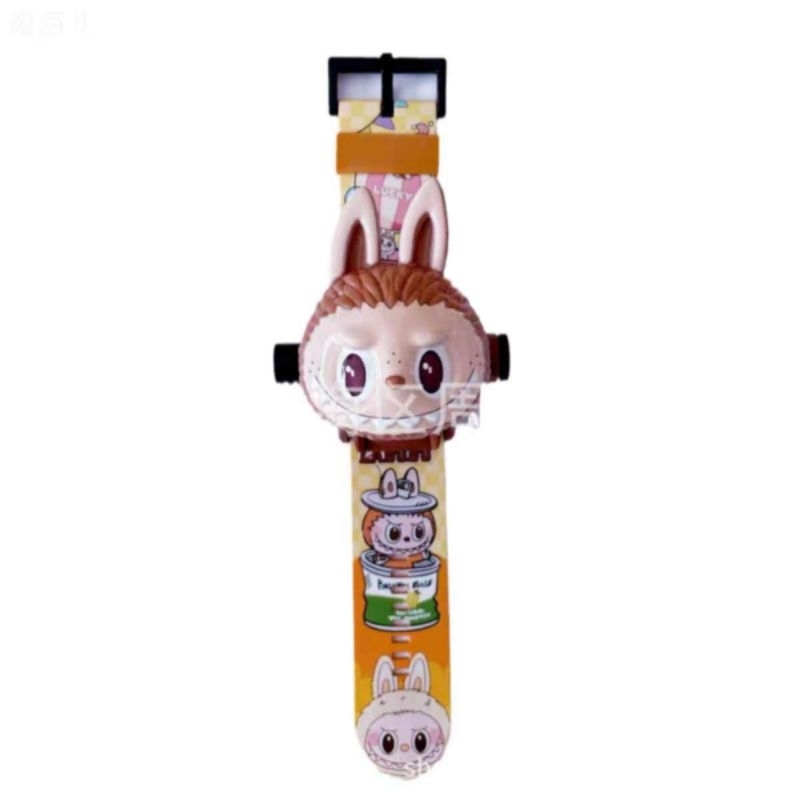 Labubu projection digital watch for kid's good quality #3090 | Shopee ...
