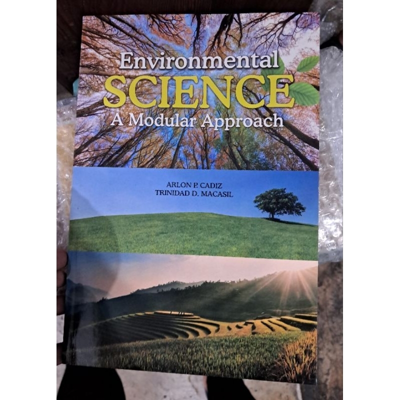 Environmental Science A Modular Approach by Cadiz Macasil Brandnew 2024 ...