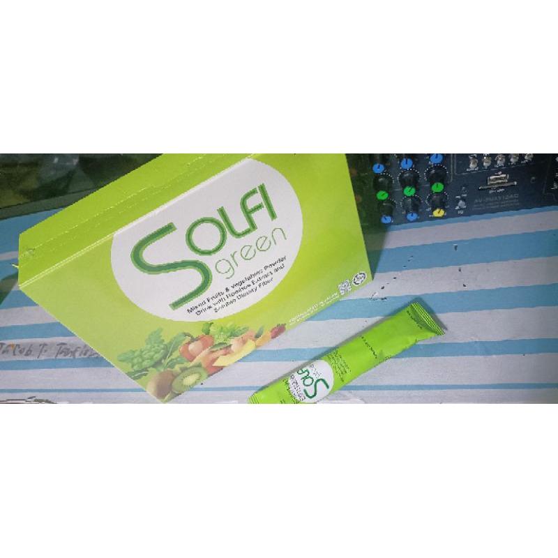 Solfi Green Dietary fiber 30sachets(new packaging!) | Shopee Philippines