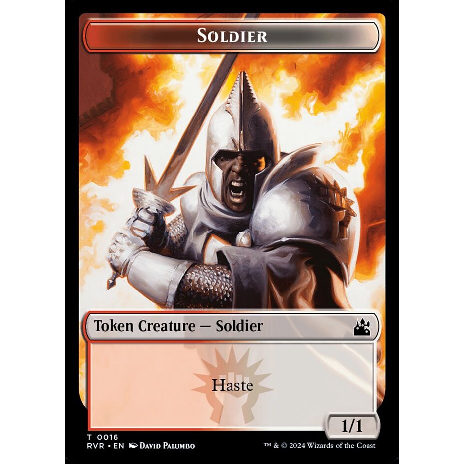 Magic the Gathering Soldier Token Shopee Philippines
