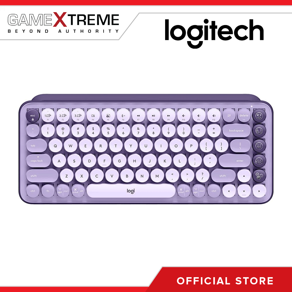 Logitech POP Keyboard Cosmos Lavender | Shopee Philippines