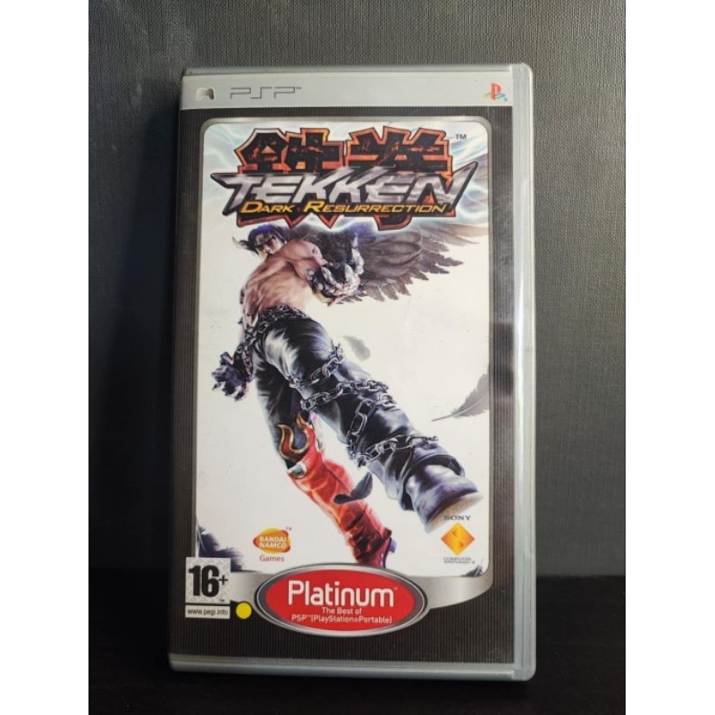 Jeu PSP Tekken Dark Resurrection Platinum – Neuf Sous Blister Officiel, Version PAL VF