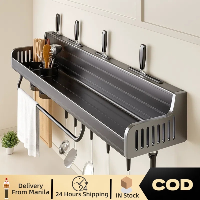 Condiments Organizer Utensils Multi-functional Spice Rack Knife Holder ...