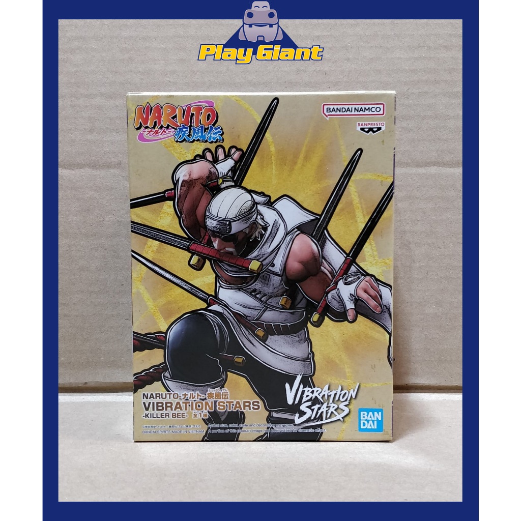 Naruto Shippuden Vibration Stars Killer Bee Non-Scale Figure - Tokyo