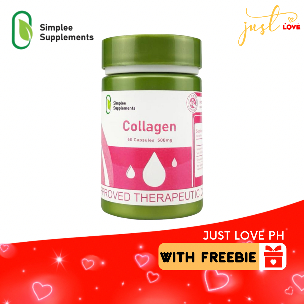 Simplee Collagen Capsule Supplement 60grains | Shopee Philippines