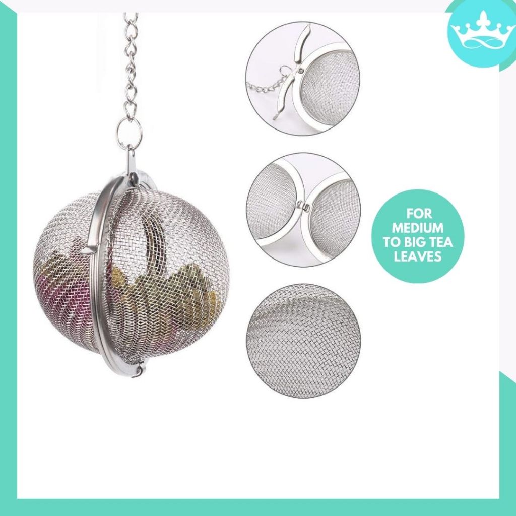 Stainless Tea Ball Mesh Infuser | Tea Filter Tea Diffuser for Loose ...
