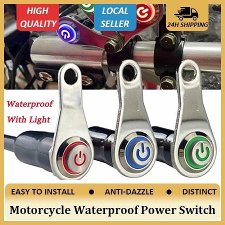 12V Motorcycle Handlebar Headlight Switch – On/Off Toggle For Street Bikes 4 thumbnail image